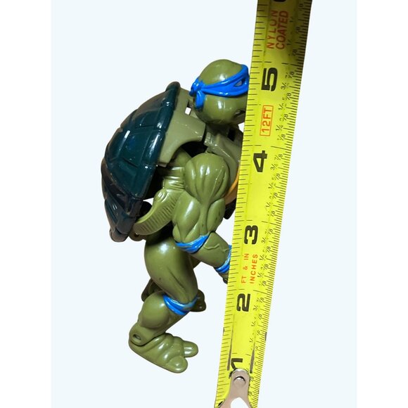 Playmates TMNT Leonardo Action Figure With Shell Changeable toTortoise 1992 - Picture 7 of 13